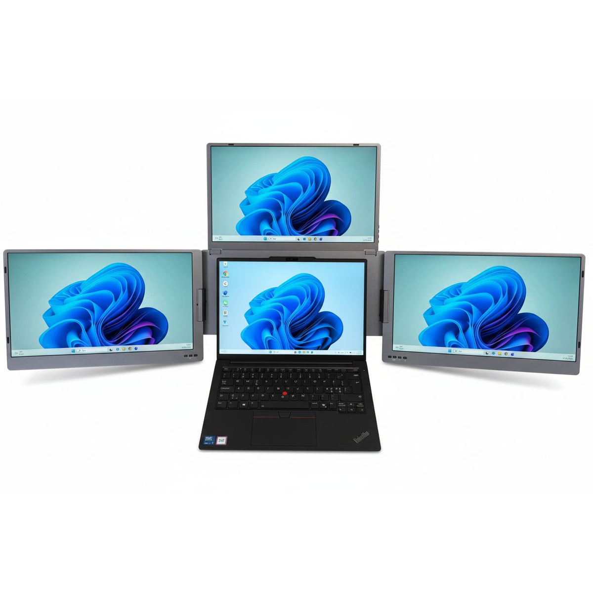 Alu Pro Portable Triple Screen Extender - 15.6"