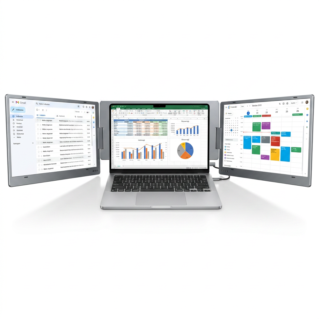 Alu Pro Portable Duo Screen Extender