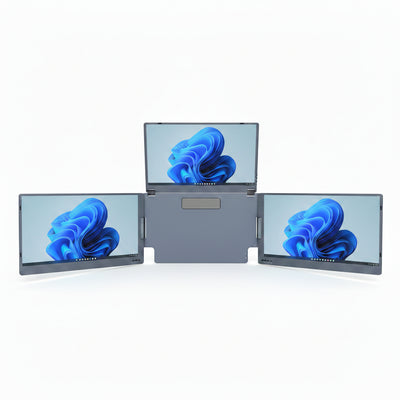 Alu Pro Portable Triple Screen Extender - 15.6"